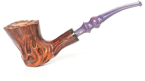 Heysong Tuyaux faits à la main en bois de bruyère méditerranéenne HSFA70150s3c1k