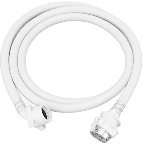 CHICIRIS Tubo di Ingresso per Lavatrice in PVC Antiscoppio per Lavatrice Automatica, Tubo Dell'Acqua Flessibile per Resistenza All'Alta Pressione, Facile Installazione per Uso Domestico (2m)