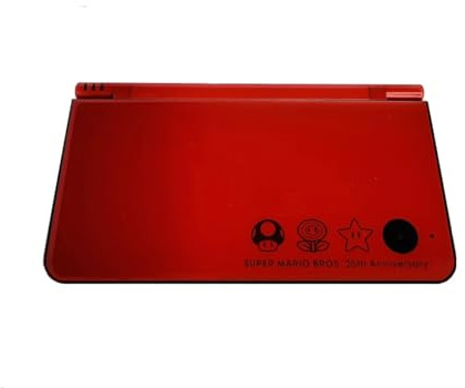 Console Nintendo DSi XL Rouge (inclus New Super Mario Bros) - Edition Limitée 25ème Anniversaire Mario