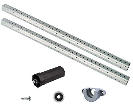 JAROLIFT Rolladenwelle/Stahlwelle Wellenset SW40 Achtkant für Vorbaurolladen - bis 385cm