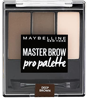Maybelline Master Brow Pro Palette Kit Deep Brown 3.4g