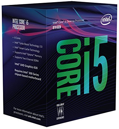 Intel Core i5-8600 Prozessor (9 MB Cache, bis 4,30 GHz)