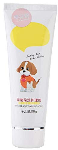 YOUTHINK Hundehaarfärbemittel, Husdjur Rosa Hårfärgningsmedel Safty, Husdjur Färgspray for Hundar, Färg Hundefärbemittel for Creative Care (Rosa)