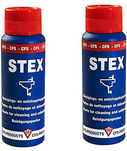Bricoloco Desatascador tuberías profesional en gránulos perlados 2x500 grms. Universal, wc, fregadero, ducha. Desatasco eficaz de tuberías con suciedad, pelos. Sin ácidos, no ataca metales ni PVC (2)