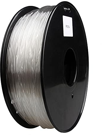 3D-Druckerfilament 1,75mm, PMMA-Acrylmaterial, weißes reines und transparentes, mit hoher Durchlässigkeit-Transparent
