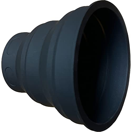 Pare-Soleil Anti-reflet Pliable pour Appareil Photo, s'adapte à 99% des objectifs et des filtres, protège l'objectif des Reflets, de la Pluie, de la poussière, des Oiseaux. (S | Φ:54-72mm)