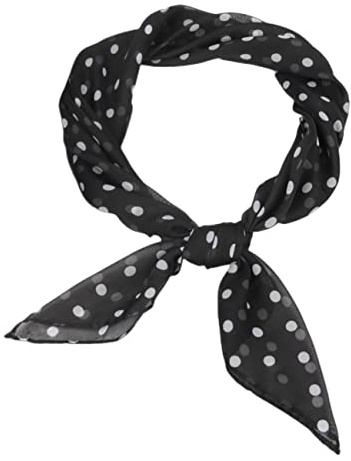 FAIRYGATE Seidenschal Damen Chiffon Elegante Seidentuch Haare Satintuch Halstuch Bandana Tuch Kopftücher Taschentuch Ansatz Scarf DA27