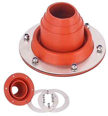 Stove Jack silikonkit för Tent, Tent rörmanschett silikon tält silikon, ugnsrör genomföring tält silikon rörmanschett (A)