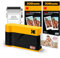 KODAK Mini 2 ERA 4PASS Portable Photo Printer, Initial 8 Sheets + 60 Sheet Pack Bundle, Yellow