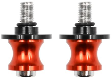 Hsthe Sea Paquete de 2 Soportes universales de Brazo oscilante M10, Carrete de bobinas, Adaptador de Carrera, Soporte de reparación de protección oscilante, Soporte de Motocicleta