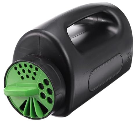 Spandiconcime – Spargitore per prato e giardino | Controllo del flusso regolabile, durevole e facile da usare | per semi, sale e fertilizzanti, per superfici piccole e grandi