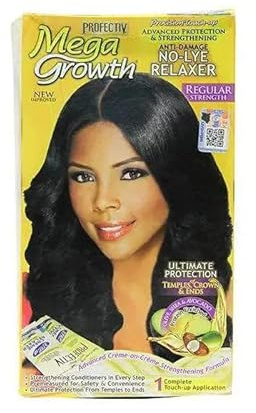 Proofectiv Mega Growth No-Lye 1 Touch Up Relaxer Kit REGULAR