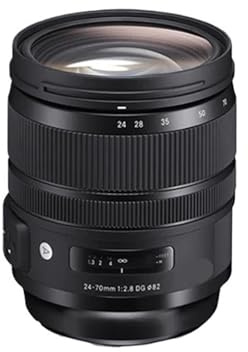 24-70mm F2.8 DG OS HSM Art Vollformat-Standardzoom-Objektiv for Digitale Spiegelreflexkameras, kompatibel mit 6DII D780, 24 70 2.8 (gebraucht)(for Nikon F)