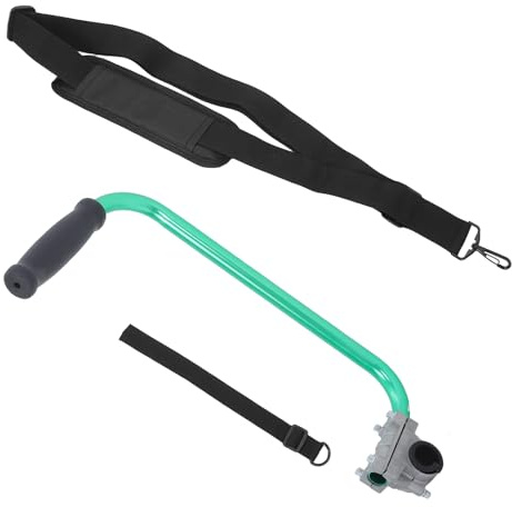 Housoutil Bandoulière Verte pour Tondeuse à Gazon en Fer avec Poignée Ergonomique Offrant Confort et Installation Rapide pour Accessoire Jardinage