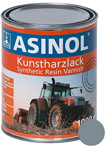 ASINOL RAL 7000 fehgrau 1.000 ml Kunstharzlack Farbe Lack 1l Liter Dose