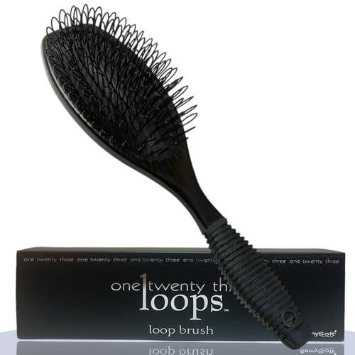 RemySoft One Twenty Three Loops - Loop Brush - Safe for Hair Extensions, Weaves and Wigs by RemySoft