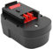 KINSUN Batteria di ricambio 14.4 V Ni-MH 3000 mAh per cacciavite trapano avvitatore A14 A144 A144EX A14F BD1444L BPT1048 HPB14 FIRESTORM FS140BX FSB14