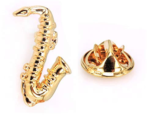 Saxophon Brosche Saxo Brosche Musik Anstecker Anstecknadel