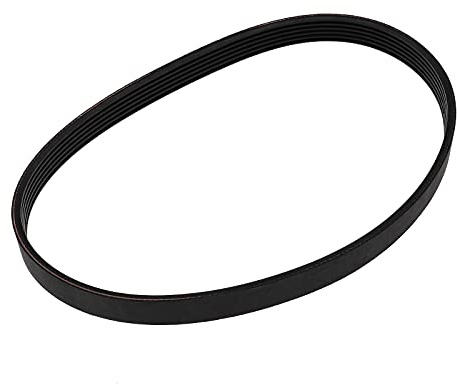 Mäher Antriebsriemen 6PJ490 Gummi Schwarz 14mm Breite 490mm Umfang Zahnriemen