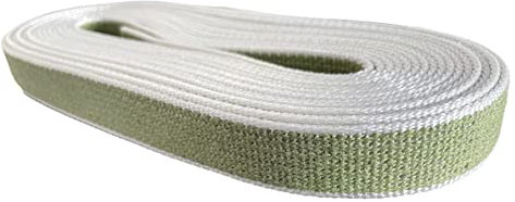 Cintino in cotone Robusto 22 mm per Tapparella Colori assortiti per finestre e portafinestra d'arredo (5,5 Metri per Finestra, Verde)