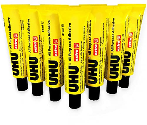 UHU Allzweck-Klebegel, extra Kleber, 31 ml, 10 Stück
