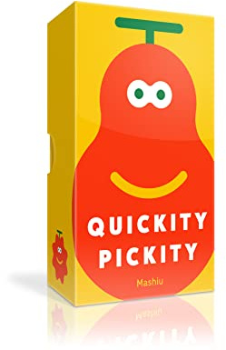 Oink Gams Quickity Pickity Gesellschaftsspiel • Schnelles Denken & Hand-Augen-Koordination gefordert • 2-5 Spieler • Für Erwachsene & Kinder ab 6 Jahren (Deutsch)