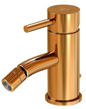Steinberg Série 100 robinetterie de bidet, avec garniture découlement, saillie : 110mm, 1001300RG, Couleur: or rose