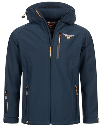 Geographical Norway Herren Herbst Winter Softshell Jacke - Regen Outdoor Übergangs FVS Production H-H