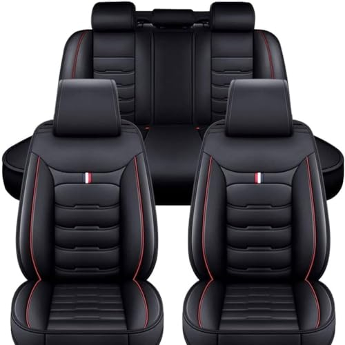 YHQKJ Autositzbezüge Auto Sitzbezüge Sets für B-MW F31 Touring 2012-2019 318d 320d 320i 328i 328d 330i 330d 340i, Autositzbezug Leder Schonbezüge Wasserdicht Sitzauflage Komplettset Zubehör