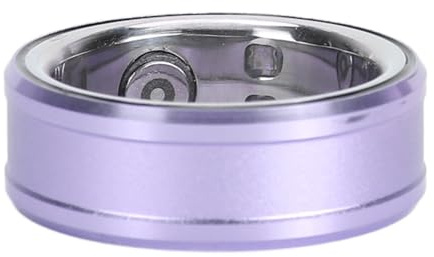 Smart Ring Tracker, BT Fitness Tracker Rings con NFC Integrado para Android6.0 y iOS 11.0, Control Remoto de Cámara de Teléfono Inteligente, Análisis Completo del Sueño (Purple)