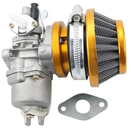 Carburador Estándar para 43cc 47cc 49cc para Mini Pocket Bike Quad Scooter Desbrozadora ATV Motocicleta Filtro De Aire Pila Carburador Carburador Carburador De Gasolina