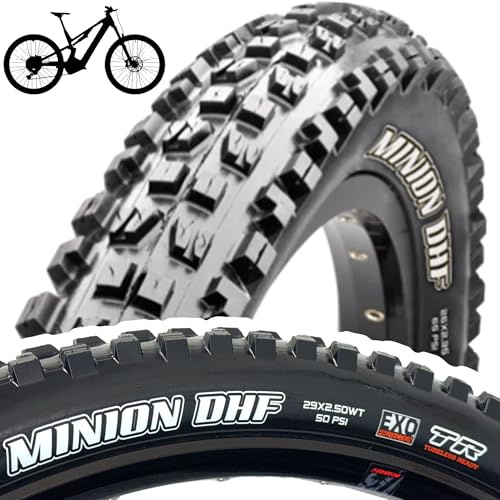 Fahrrad MTB FR DH Ebike Trail Maxxis® Tires Falt Reifen Minion DHF 29 x 2,5'' WT DH Exo TLR Tubeless Ready Mantel (1Stück)