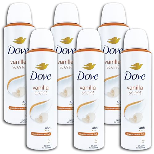 Dove - Desodorante en aerosol antitranspirante (6 unidades, 150 ml, 6 unidades)