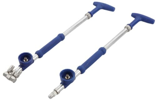ZYNCUE Pulverizador manual de botella de agua extraíble para botellas de más de 125 litros, longitud ajustable de 36 a 54 cm con boquilla de niebla y corriente, bomba de presión de plástico de acero