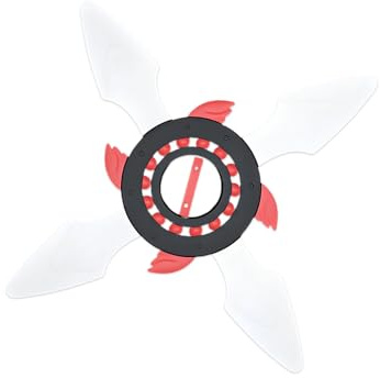 Yuemeuy Spinner Lumineux - Jouets Lumineux avec Volant Rotatif - Accessoires de Cosplay,pour Filles Garçons Fête Anniversaire Cosplay Intérieur Extérieur Nuit