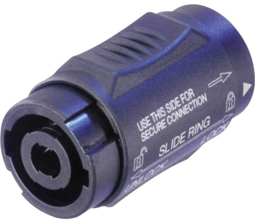 Neutrik NL4MMX Adapter Speakon 2/4-Pol auf Speakon 2/4-Pol