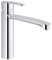 GROHE Wave Cosmopolitan - Einhand-Spültischbatterie (Einlochmontage, 140° schwenkbar, flexible Anschlussschläuche), chrom, 31316000