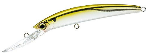Yo-Zuri Crystal Minnow Deep Diver, Bronze, 4-3/8-Inch, 1 Stück, Fischhaken-Tiefenläufer