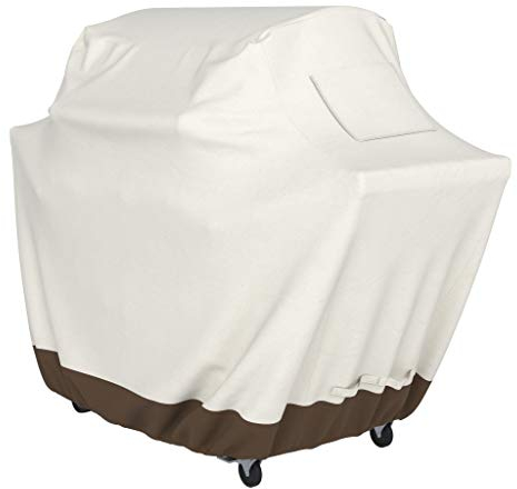 Amazon Basics Housse de protection pour barbecue extérieur Taille 116.8 x 165.1 x 66cm, Beige / marron clair