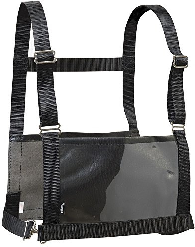 Weaver Leather Livestock Exhibitor Number Harness, Black, X-Small/Small