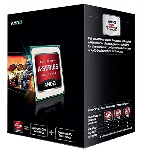 AMD AD7800YBJABOX - APU A10-7800, Quad Core, 3.50GHz, 4MB, FM2+, 28nm, 95W, VGA, BOX