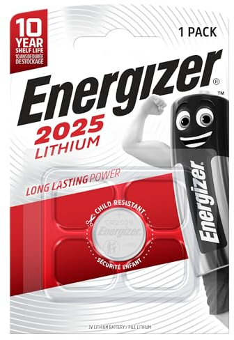 Energizer Lithium Knopfzelle CR 2025 1er Blister 3V 637433