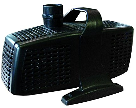 Power Teichpumpe 230 V – 20.000 L/H, 10m Kabel, 7,5m Förderhöhe, Vorfilter, 420 Watt, Wasserpumpe, Bachlaufpumpe, Wasserspielpumpe | Brunnenpumpe | Tauchpumpe | Springbrunnen-Pumpe | KEP20000N