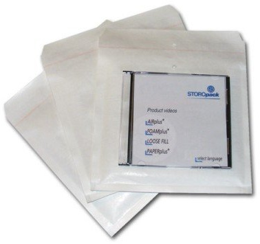 100 ST. Luftpolster VERSANDTASCHEN (CD) Weiss