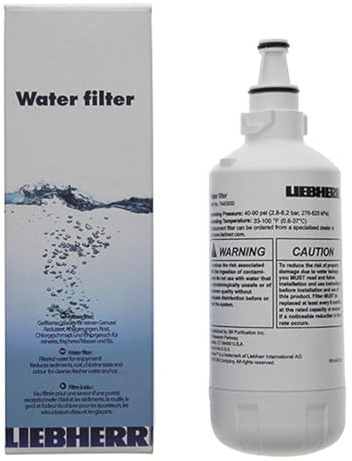 Liebherr 7440000 und 744000200 Kühlschrank-Wasserfilter OEM, weiß, klein