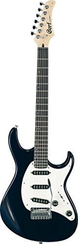 Cort G200 Gitarre ELECTRIQUE Double Cutaway Linkshänder Schwarz