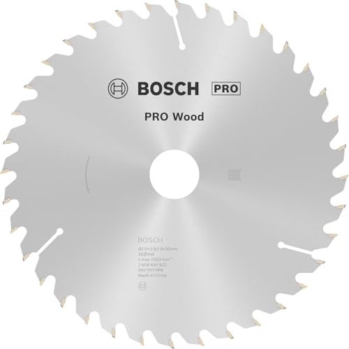 Bosch Professional Kreissägeblatt Optiline Wood (für Holz, 210 x 30 x 2,8 mm, 36 Zähne, Zubehör Kreissäge), Ø 210 mm