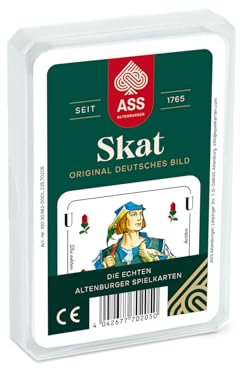 ASS 620.003.7 Altenburger 22570205 - Skat - Deutsches Bild Kornblume, Kartenspiel