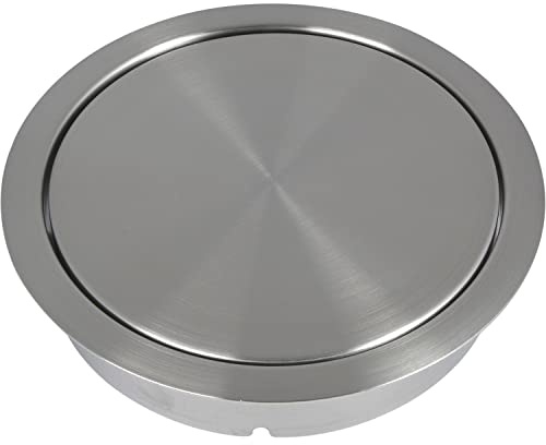 LAMP Clapet d'injection rond non amorti pour collecteur de déchets Ø 170 mm Organiseur de cuisine en acier inoxydable