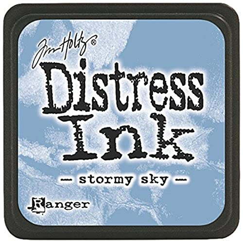 Ranger Mini Stempelkissen, Farbe: Gealtertes Mahagoni Stormy Sky